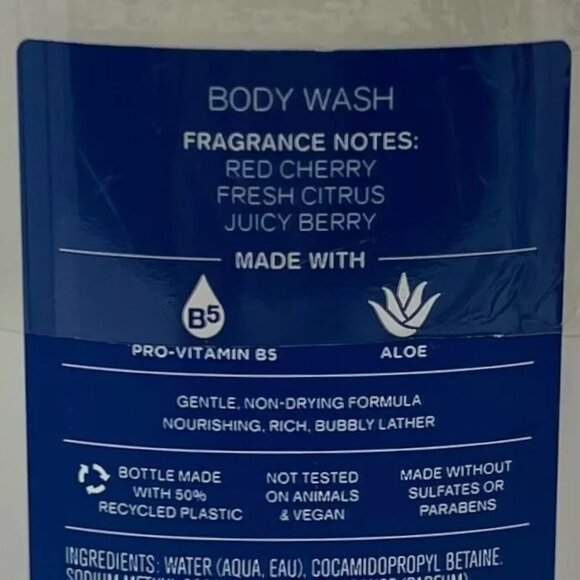 Bath & Body Works FIRECRACKER POP Body Wash SHOWER GEL Set of 3 Cherry Yum Yum! - Picture 2 of 3